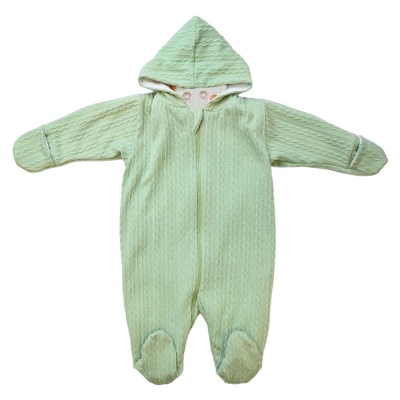 Комбинезон демисезонный Косы Чуди Кидс 122124 зелёный 01